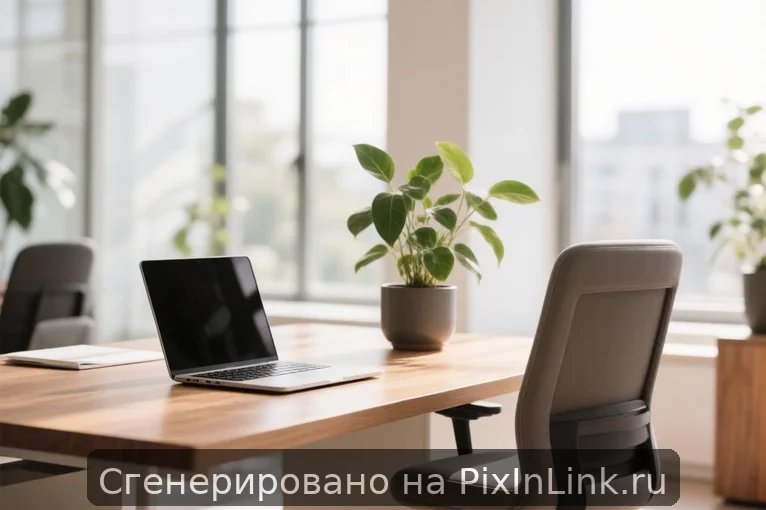 светлый офис