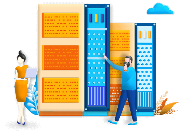 Фоновое изображение облачной инфраструктуры